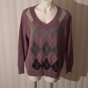 Argyle sweater